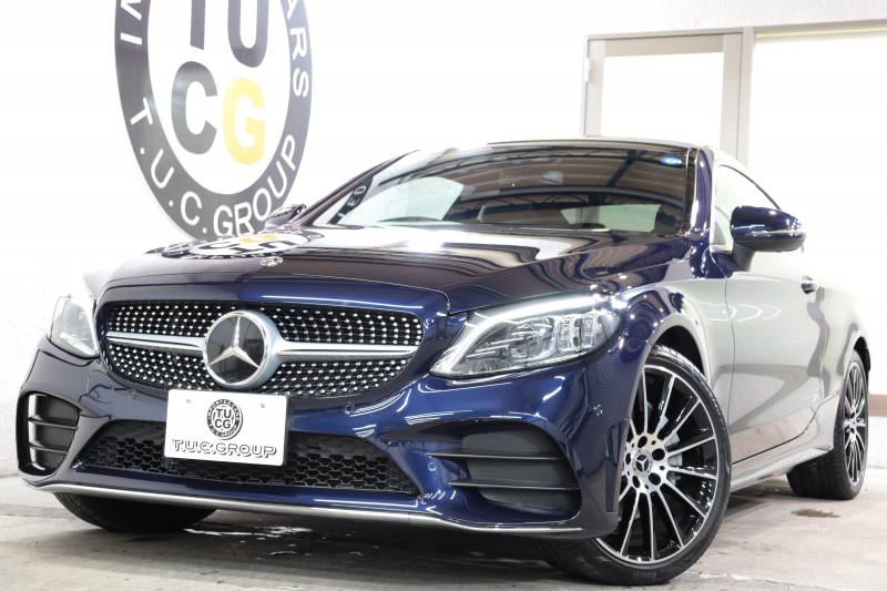 メルセデスベンツ Cクラス C180 ｸｰﾍﾟ ｽﾎﾟｰﾂ ﾚｻﾞｰｴｸｽｸﾙｰｼﾌﾞ&ﾚｰﾀﾞｰｾｰﾌﾃｨPKG　後期最終 ｷｰﾚｽｺﾞｰ 黒本革 ｼｰﾄﾋｰﾀｰ ﾊﾟﾉﾗﾏSR ﾍｯﾄﾞｱｯﾌﾟD HDDﾅﾋﾞTV ｽﾏﾎ連携 Bｶﾒﾗ PTS LEDﾗｲﾄ ｴｱﾊﾞﾗﾝｽPKG AMGｴｱﾛ&19AW ｴｱｻｽ 9AT 希少色ｶﾊﾞﾝｻｲﾄﾌﾞﾙｰ　2年保証