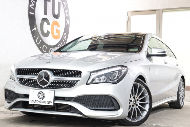メルセデスベンツ CLAクラス CLA180ｼｭｰﾃｨﾝｸﾞﾌﾞﾚｰｸ AMGｽﾀｲﾙ AMGﾌﾟﾚﾐｱﾑ&ﾚｰﾀﾞｰｾｰﾌﾃｨPKG　後期 ｷｰﾚｽｺﾞｰ ﾚｻﾞｰDINAMICAｼｰﾄ ｼｰﾄﾋｰﾀｰ ﾊﾟﾉﾗﾏSR HDDﾅﾋﾞTV ｽﾏﾎ連携 harman/kardon Bｶﾒﾗ PTS DSRC LEDﾗｲﾄ 自動Rｹﾞｰﾄ AMGｴｱﾛ&18AW 7AT　2年保証