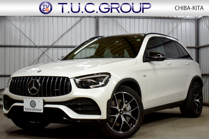 AMG GLC GLC43 4M ﾚｻﾞｰｴｸｽｸﾙｰｼﾌﾞ ﾚｰﾀﾞｰｾｰﾌﾃｨP 後期  390馬力V6 ｺﾗﾑ9速 MEｺﾈ MBUXｼｽﾃﾑ ﾊﾟﾉﾗﾏｻﾝﾙｰﾌ ﾋｰﾀｰ赤黒革 ﾃﾞｨｽﾄﾛ BSM Lﾁｪﾝｼﾞ AMGｴｱﾛ20AW ｷｰﾚｽGO PTS  HUD ﾌｯﾄｹﾞｰﾄ ﾌﾞﾙﾒｽﾀｰS 対話式ﾅﾋﾞTV 360ｶﾒﾗ 2年保証