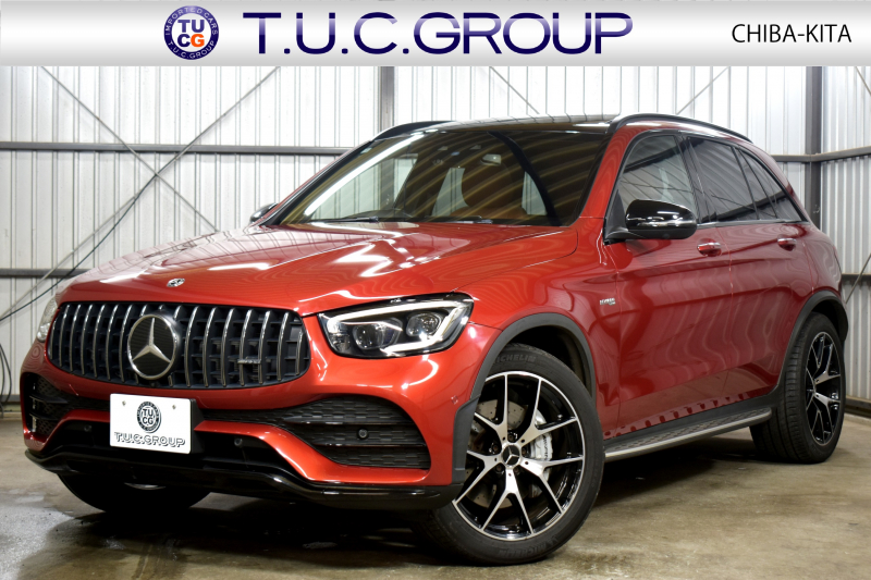 AMG GLC GLC43 4MATIC  ｴｸｽｸﾙｰｼﾌﾞ ﾚｰﾀﾞｰｾｰﾌﾃｨP 後期型 1ｵｰﾅｰ 390馬力V6 ﾊﾟﾉﾗﾏｻﾝﾙｰﾌ MBUXｼｽﾃﾑ ﾋｰﾀｰｸｰﾗｰ革 ﾃﾞｨｽﾄﾛ BSM Lﾁｪﾝｼﾞ AMGｴｱﾛ20AW ｷｰﾚｽGO PTS  HUD  対話式ﾅﾋﾞTV 360ｶﾒ 2年保証