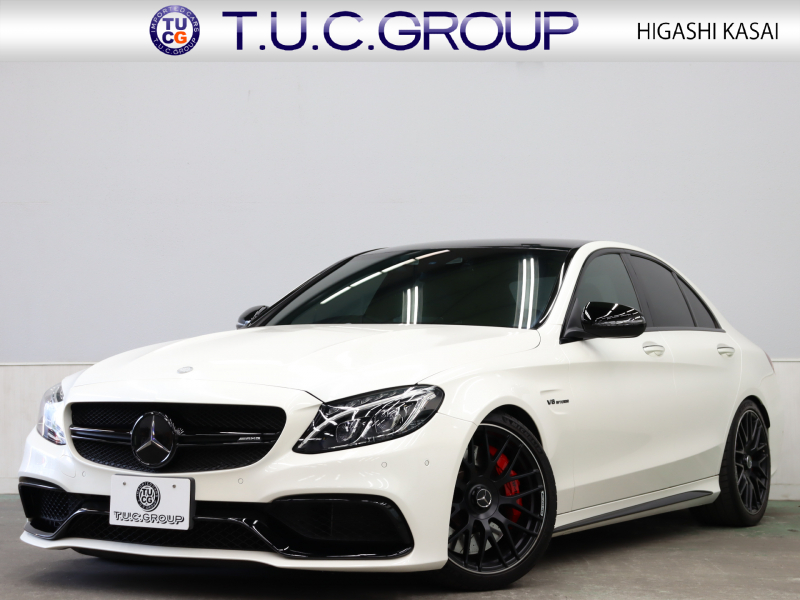AMG Cクラス C63S ｴｸｽｸﾙｰｼﾌﾞP ﾚｰﾀﾞｰSP　ﾛｰﾀﾞｳﾝ 黒革 ｼｰﾄﾋｰﾀｰ 純正HDDﾅﾋﾞ ﾌﾞﾙﾒｽﾀｰS ﾍｯﾄﾞｱｯﾌﾟD Bｶﾒﾗ LEDﾍｯﾄﾞﾗｲﾄ 自動Rｹﾞｰﾄ&ﾊﾝｽﾞﾌﾘｰA AMG強化ﾌﾞﾚｰｷ AMGﾊﾟﾌｫｰﾏﾝｽEX AMGｴｱﾛ&19AW　2年保証