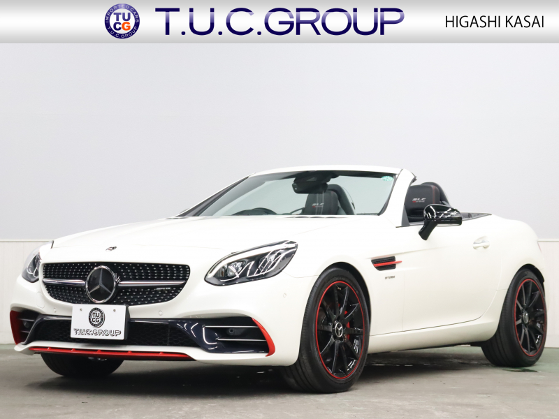 AMG SLC SLC43 ﾚｯﾄﾞｱｰﾄEdition ﾚｰﾀﾞｰSP　黒/銀革 ｴｱｽｶｰﾌ ﾋｰﾀｰ 純正ﾅﾋﾞTV Bｶﾒﾗ Carplay LEDｲﾝﾃﾘｼﾞｪﾝﾄﾗｲﾄ ﾚｯﾄﾞｱｸｾﾝﾄﾊﾟｰﾂ AMGｽﾎﾟｰﾂｻｽﾍﾟﾝｼｮﾝ AMGﾊﾟﾌｫｰﾏﾝｽｽﾃｱﾘﾝｸﾞ AMGｶｰﾎﾞﾝｲﾝﾃﾘｱ AMGｶｰﾎﾞﾝｴｱﾛ&18AW　2年保証付