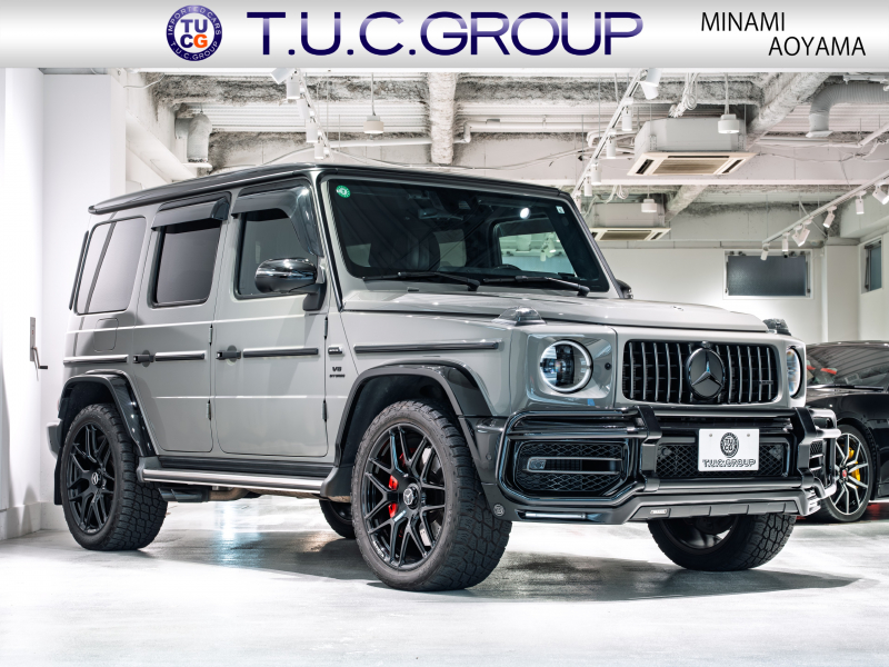 AMG Gクラス G63 20th Anniversary Edition　正規D車 左H 50台限定  ｸﾗｼｯｸｸﾞﾚｰ 黒革 ｻﾝﾙｰﾌ 純正ﾅﾋﾞTV Burmester AMGﾊﾟﾌｫｰﾏﾝｽEX AMG22ｲﾝﾁAW  BRABUSﾘｯﾌﾟ　2年保証