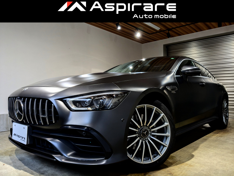 AMG GT 4ドアクーペ GT43 4M ライドコントロールパッケージ＋　マグノカラー　ナッパレザー　マッサージシート　パノラマガラスルーフ　シートベンチレーション　Burmesterサウンド　