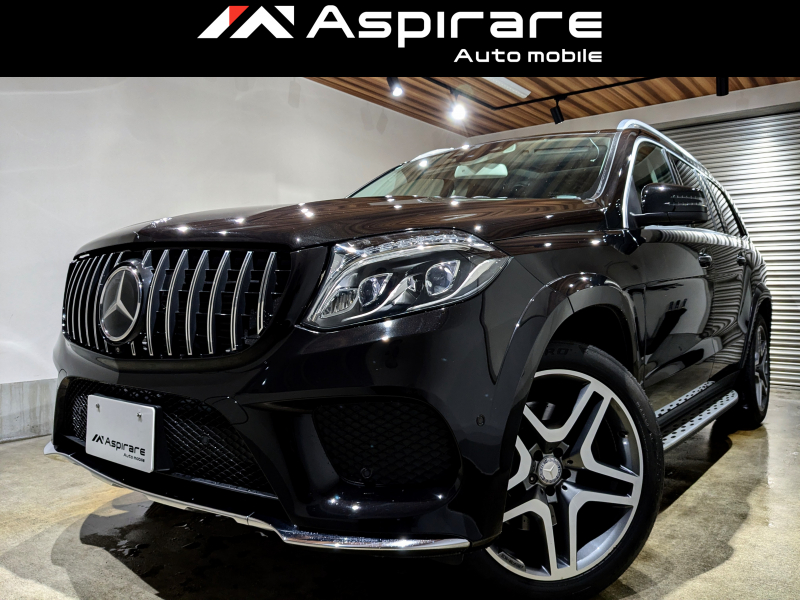 メルセデスベンツ GLS GLS350d 4マチックスポーツ　パナメリカーナグリル　パノラマサンルーフ　ハーマンカードンスピーカー　カープレイ　レーダーセーフティPKG