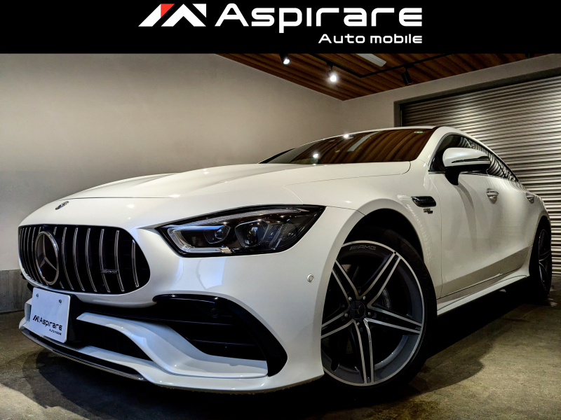 AMG GT 4ドアクーペ GT53 4マチック＋　ラグジュアリーパッケージ　サンルーフ　ブルメスターサウンドシステム　20インチアルミホイール　ブラックナッパレザー　リラクゼーションシート