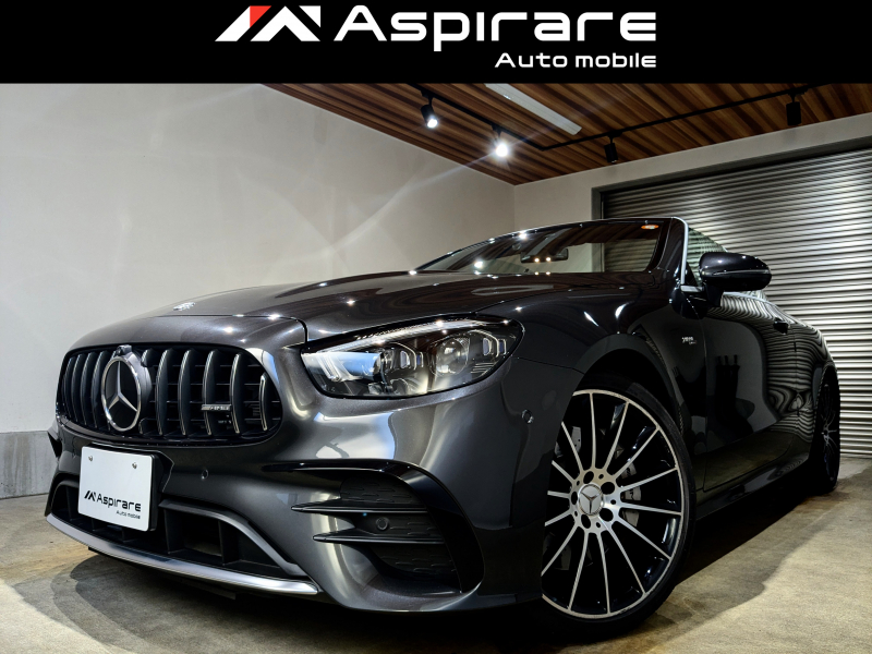 AMG Eクラス E53 4マチック＋ カブリオレ　ISG搭載モデル　後期型　エクスクルーシブPKG　ブラック×レッドナッパレザーシート　AMG20インチAW　ベンチレーションシート　carplay　Burmesterサウンド