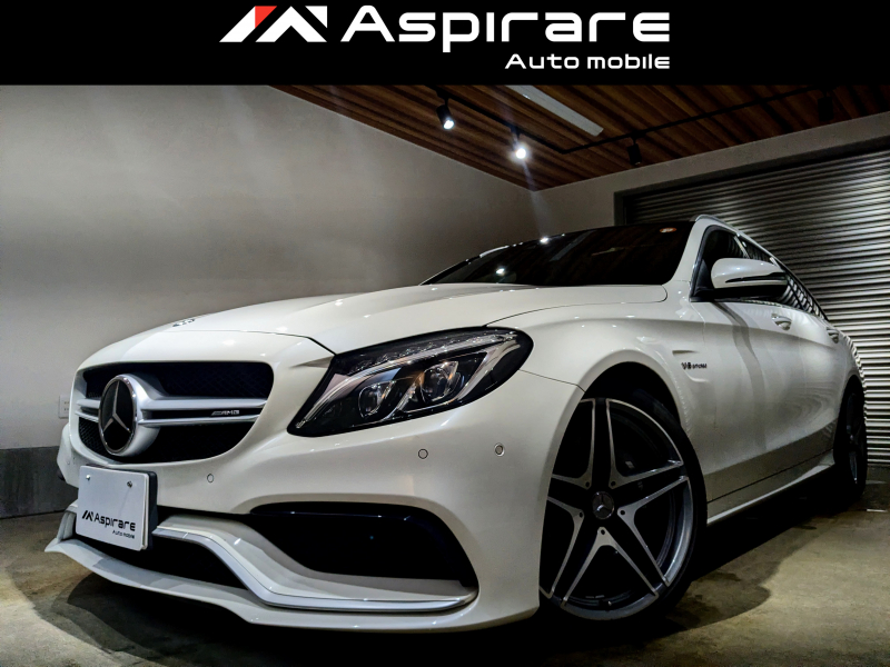AMG Cクラス C63ステーションワゴン　パノラマサンルーフ　レッド×ブラックレザーシート　シートヒーター　レーダーセーフティーパッケージ　Burmesterサウンド　パフュームアトマイザー