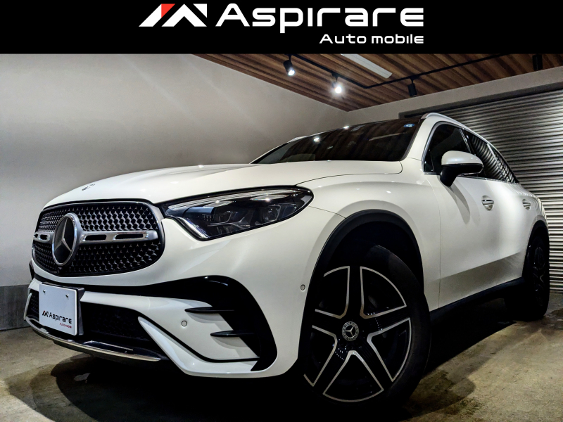 メルセデスベンツ GLC GLC220D 4マチック  AMGライン　レザーエクスクルーシブパッケージ　パノラマサンルーフ　シエナブラウンレザーシート　前後シートヒーター　Burmesterサウンド　ヘッドアップディスプレイ　ナビTV　全方位カメラ　CarPlay