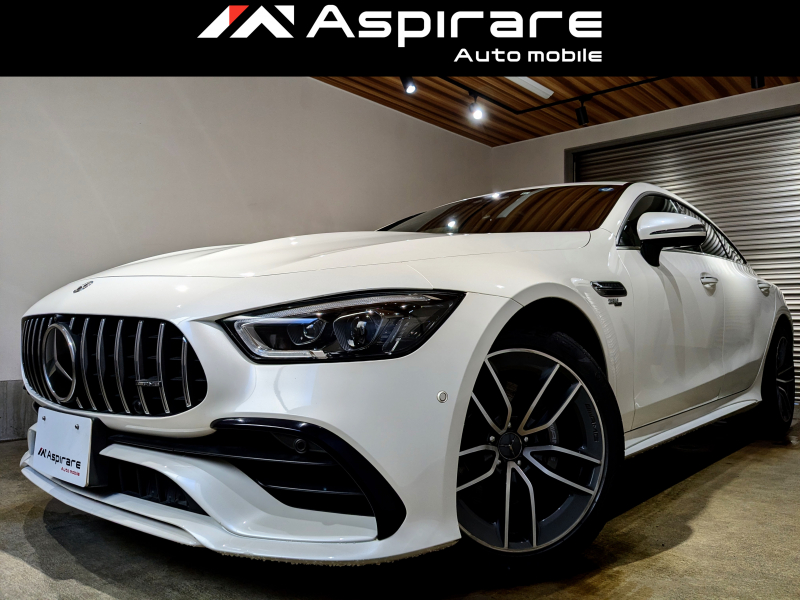 AMG GT 4ドアクーペ GT43 4マチックプラス　エクスクルーシブパッケージ　ヘッドアップディスプレイ　Burmesterサウンド　ブラックナッパレザー　シートベンチレーション　前後シートヒーター　エアバランスPKG