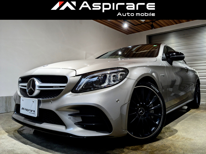 AMG Cクラス C43　4マチック　クーペ　後期モデル　パノラマサンルーフ　希少ボディーカラー　19インチアルミホイール　レーダーセーフティPKG　HDDナビTV