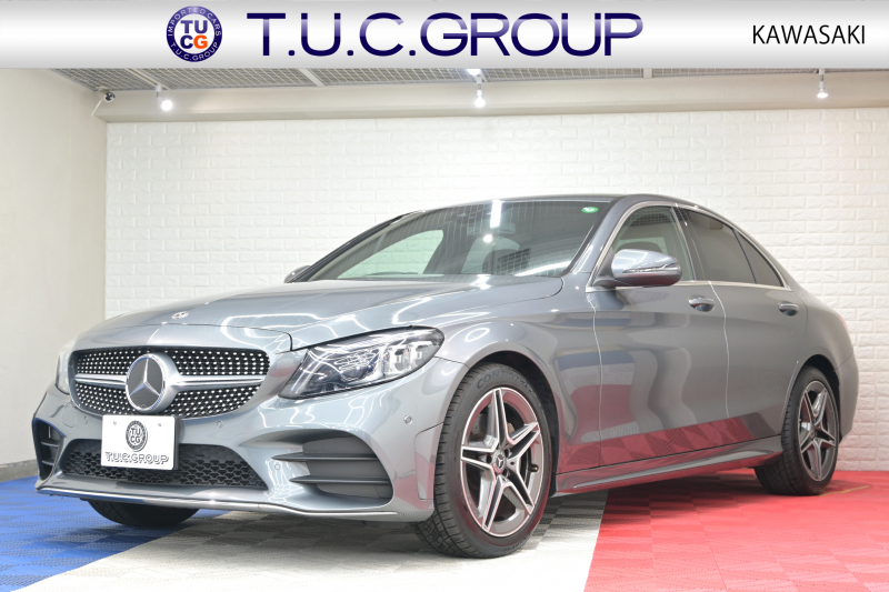 メルセデスベンツ Cクラス C220d ﾛｰﾚｳｽED ｽﾎﾟｰﾂ+&ﾚｰﾀﾞｰｾｰﾌﾃｨP　後期 ACC Pｽﾀ ECO LKA 黒革 HDDﾅﾋﾞTV Bｶﾒﾗ Carplay AMGｴｱﾛ&AMG18ｲﾝﾁAW LEDﾗｲﾄ　2年保証付