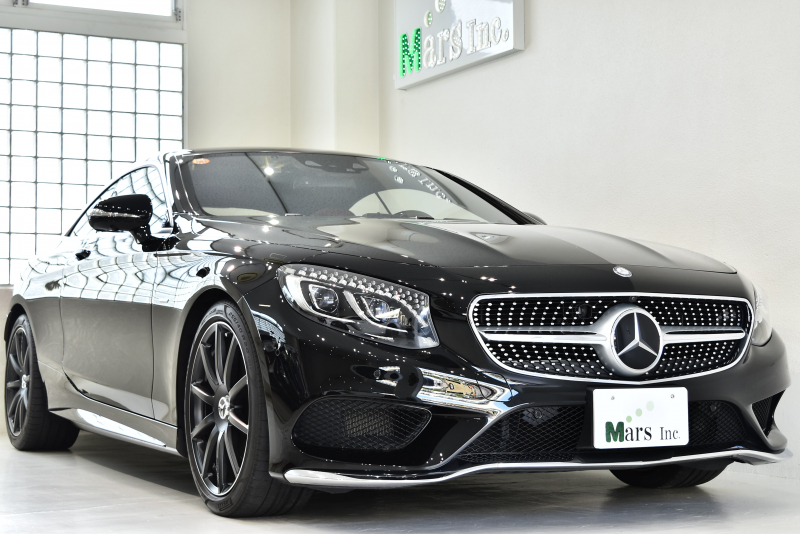 メルセデスベンツ Sクラス S550 4マチッククーペ エディション1 正規ディーラー車 日本188台限定車 AMGライン レザーエクスクルーシブPKG スワロフスキークリスタルPKG 20インチAMG10スポークホイール ブルメスターサウンド 左ハンドル