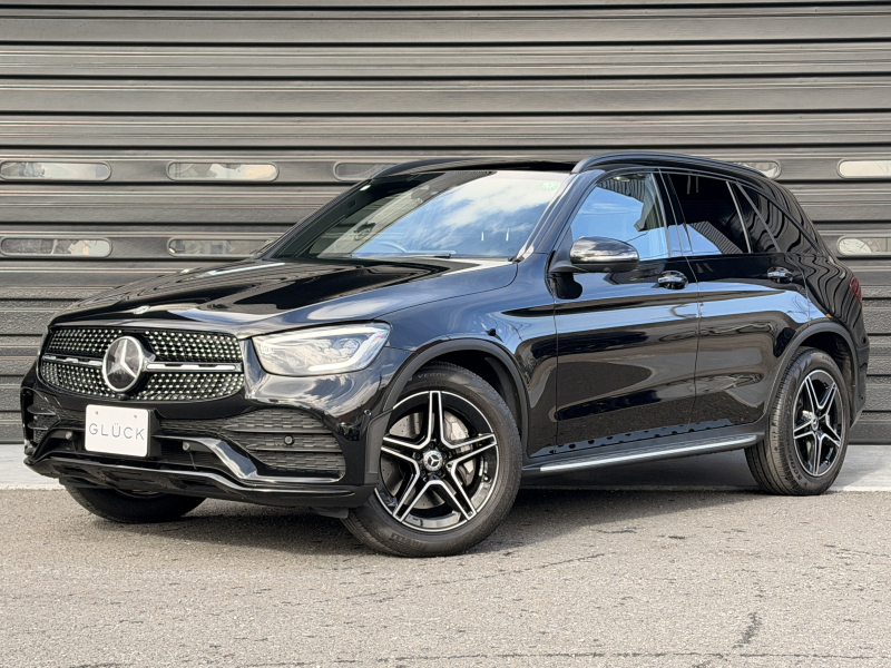 メルセデスベンツ GLC 220d4MATICナイトエディション 特別仕様車　1オーナー AMGスタイリングPKG ナイトPKG 19インチアルミ(ブラック塗装) サンルーフ ACC BSM ブラックアッシュウッドインテリア パワーシート シートヒーター シートメモリー ETC