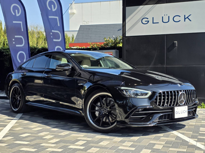 AMG GT 4ドアクーペ GT53 4マチックプラス 4WD       Burmesterサウンドシステム パノラミックルーフ ダイヤモンドステッチレザー アンビエントライト ワイドスクリーン・コックピット 360°カメラシステム HUD 電動テールゲート 21インチAMGアルミホイール