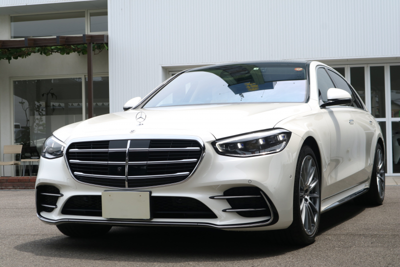メルセデスベンツ Sクラス S500　4マチック　ロング　AMGライン　リアコンフォ－トPKG　正規ディ－ラ－車