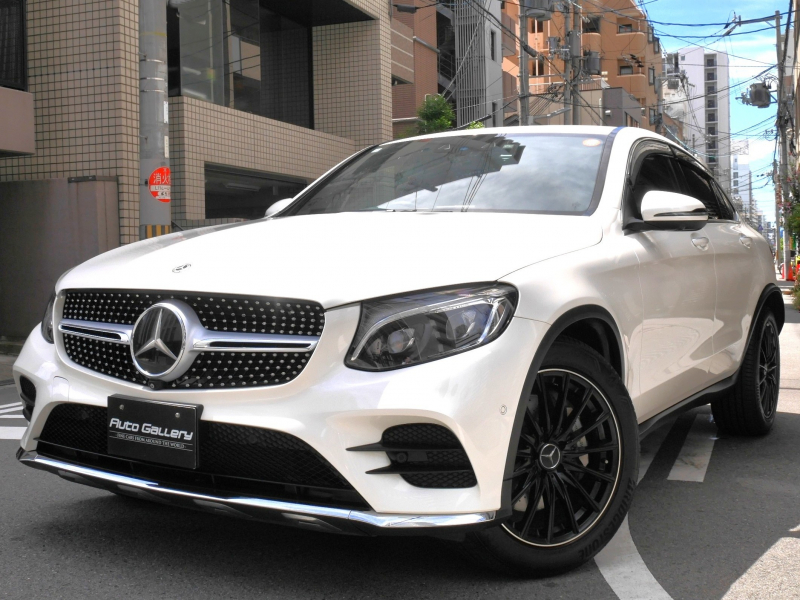 メルセデスベンツ GLCクーペ GLC220d 4MATIC クーペスポーツ  レーダーセーフティPKG　ダイヤモンドホワイト　社外19インチAW  正規ディーラー車